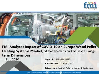 Europe Wood Pellet Heating Systems Market to Face a Significant Slowdown in 2029, as COVID-19 Sets a Negative Tone for I