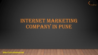 Internet Marketing Company in Pune