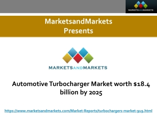 Automotive Turbocharger Market worth $18.4 billion by 2025