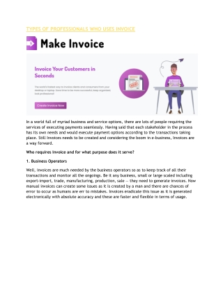 create invoice online