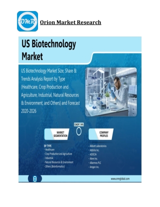US Biotechnology Market