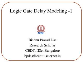Logic Gate Delay Modeling -1