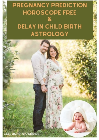 Delay in child birth astrology & pregnancy prediction horoscope free