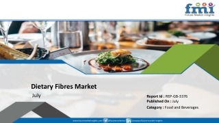 Dietary Fibres Sales to Take Promising Leap in Resonance with Healthy-Eating Trend