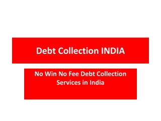 Debt Collection India