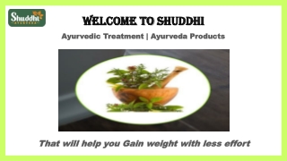 best ayurvedic weight gainer powder