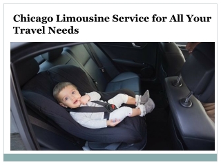 Chicago Limousine Service for All Your Travel Needs