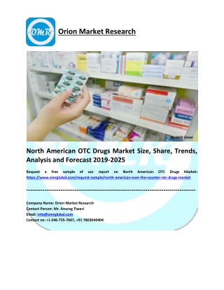 North American OTC Drugs Market Research and Forecast 2019-2025