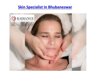 Skin Care Specialist In Bhubaneswar