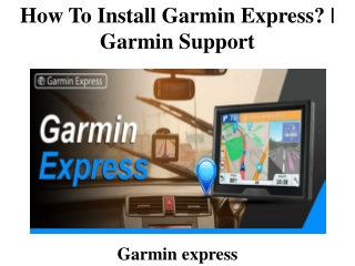 How To Install Garmin Express? | Garmin Support