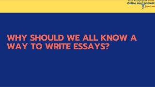 Essay Writing Assignment Service in Australia