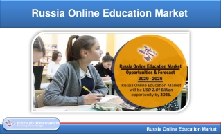 Russia Online Education Market, Forecast by Segment, Company Analysis