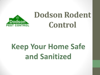 Dodson Rodent Control