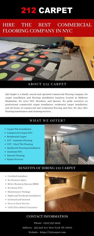 Hire the Best Commercial Flooring Company in NYC