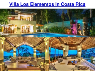 Villa Los Elementos in Costa Rica