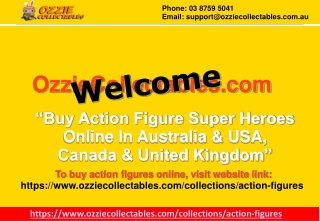 Buy Action Figures Online- Ozziecollectables