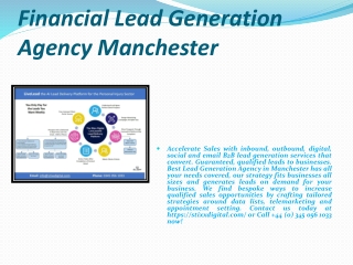 Financial Lead Generation Agency Manchester