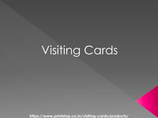 Visiting Cards