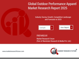Outdoor Performance Apparel Market Competitive Strategies and Forecasts 2025