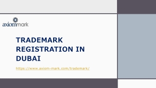 Trademark Registration in Dubai