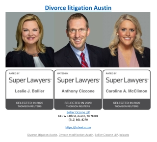 Divorce litigation Austin