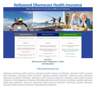 Hollywood Obamacare Health Insurance