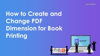 How to Resize PDF for book printing custom size