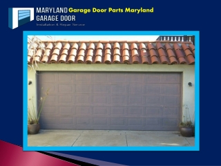 Garage Door Parts Maryland