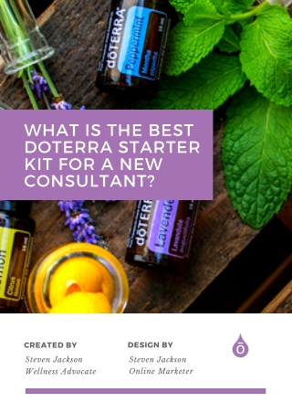 What is the best doTERRA starter kit for a new consultant?