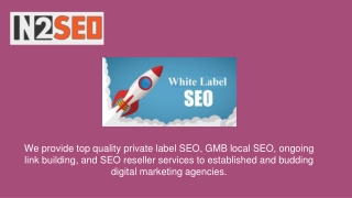 Private Label SEO Services - In2SEO