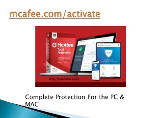 McAfee.com/Activate - Download, Install &amp; Activate McAfee Retail Card