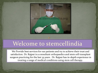 Stem Cell Therapy in Austim - Stemcellindia