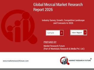 Mezcal Market Research Report - Forecast till 2026