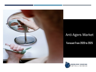 Segment Analysis on Anti-Agers Market