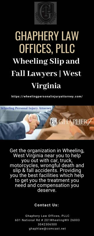 Wheeling Slip and Fall Lawyers | West Virginia