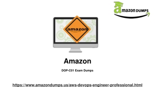 Get Amazon DOP-C01 Dumps For Instant Success - AmazonDumps.us