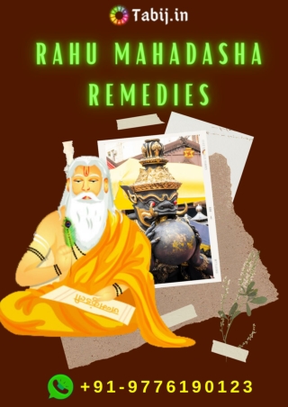 Rahu Mahadasha Antardasha का फल: Remedies of Rahu mahadasha