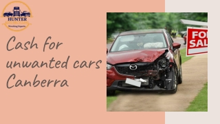 cash for unwanted cars canberra