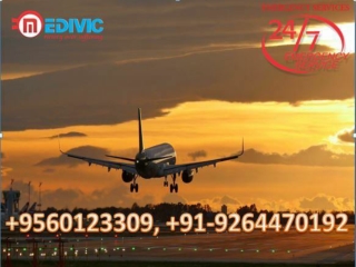 Take Medical Emergency Air Ambulance in Kolkata with ICU Facility