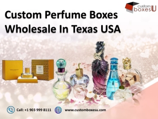 Custom Perfume Boxes Wholesale in Texas USA