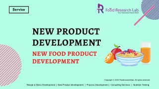 New Product development consultants | food development consultants