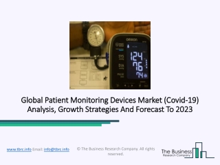Patient Monitoring Devices Market Future Growth And Comprehensive Analysis