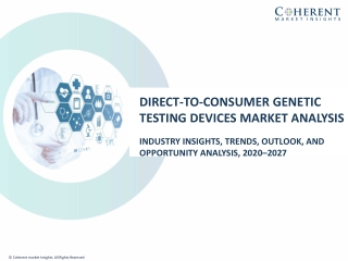 Direct-to-Consumer Genetic Testing Devices Market Analysis-2026