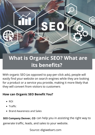 What is Organic SEO? What are its benefits?