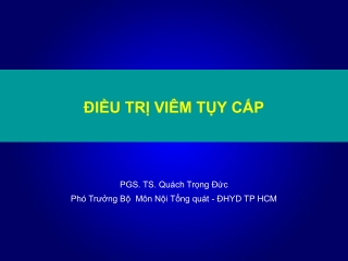 3. Viêm tụy cấp 2020