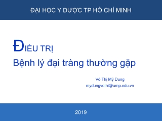 7. Điều trị Viêm đại tràng mạn 2019