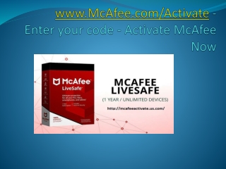 www.McAfee.com/Activate - Enter your code - Activate McAfee