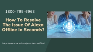 Alexa Device Offline 1-8007956963 Echo Dot Offline | Alexa Device Unresponsive