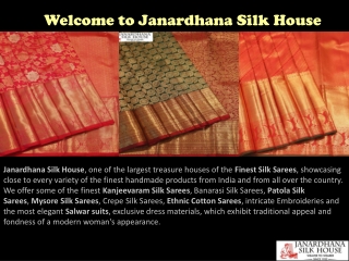 Bridal Sarees | Buy Bridal Sarees Online India-Janardhana Silk House