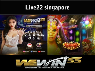 The number of Live22 singapore